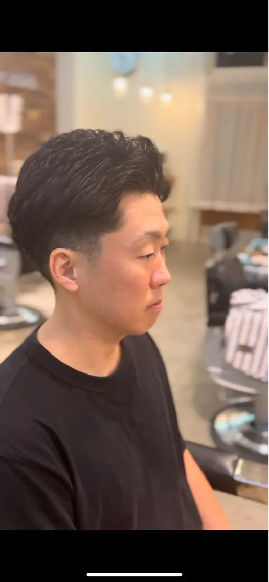 ショート メンズ 佐藤 唯のヘアスタイル