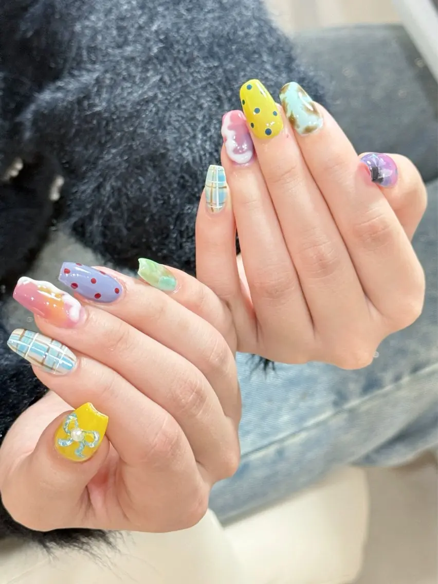 ネイル カスミ 💛吉祥寺のネイルデザイン