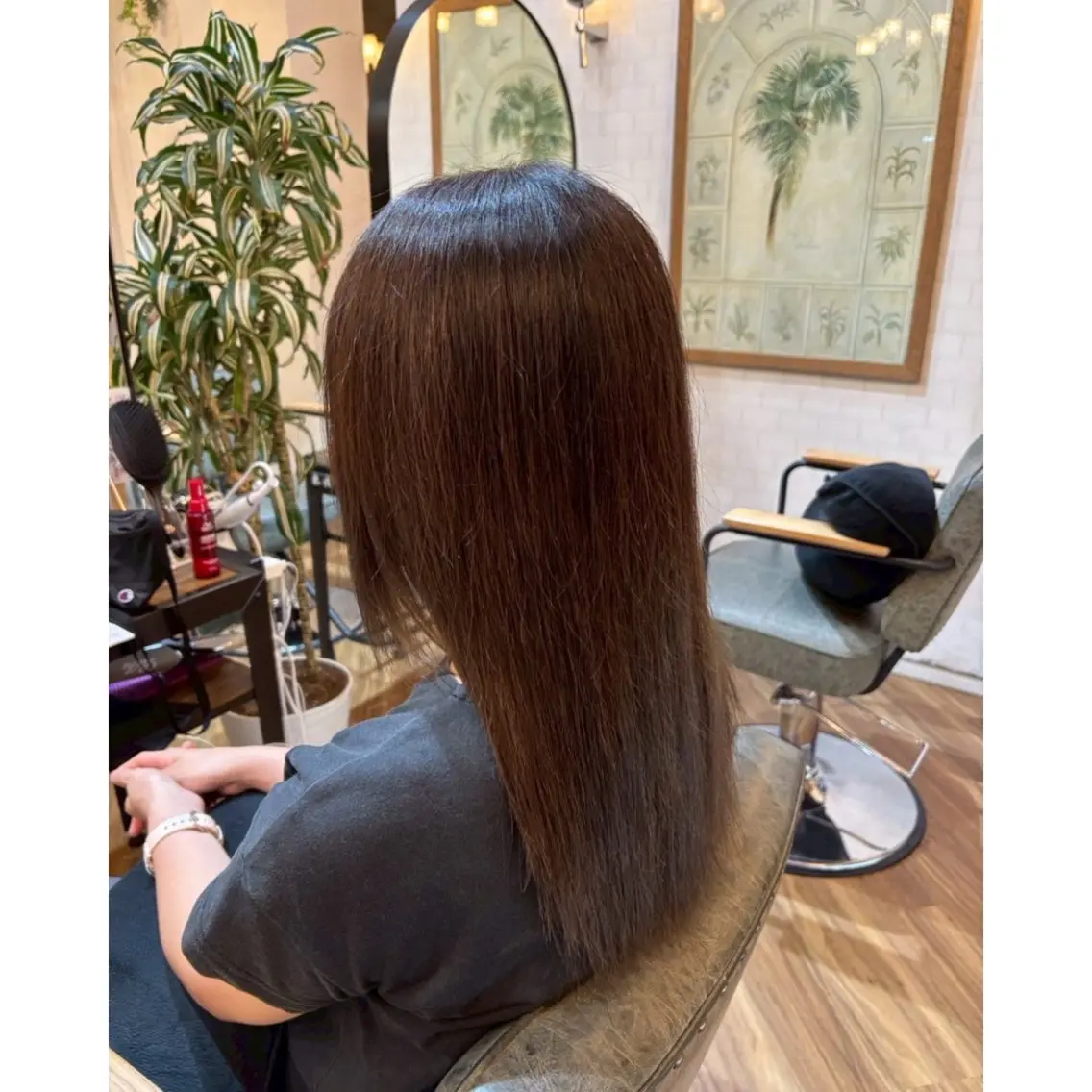 セミロング カラー ブラウンカラー グラデーションカラー 柏木 千響️🫧 似合わせカット🫧のヘアスタイル