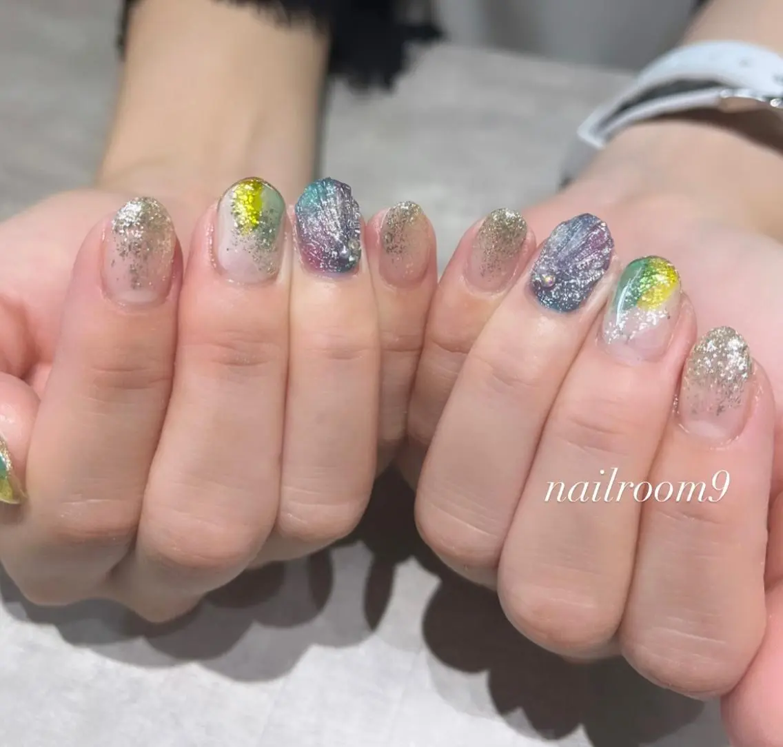 ネイル ハンドネイル nail room9 ☺︎のネイルデザイン