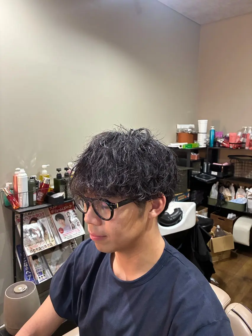 パーマ 生川 流好のヘアスタイル