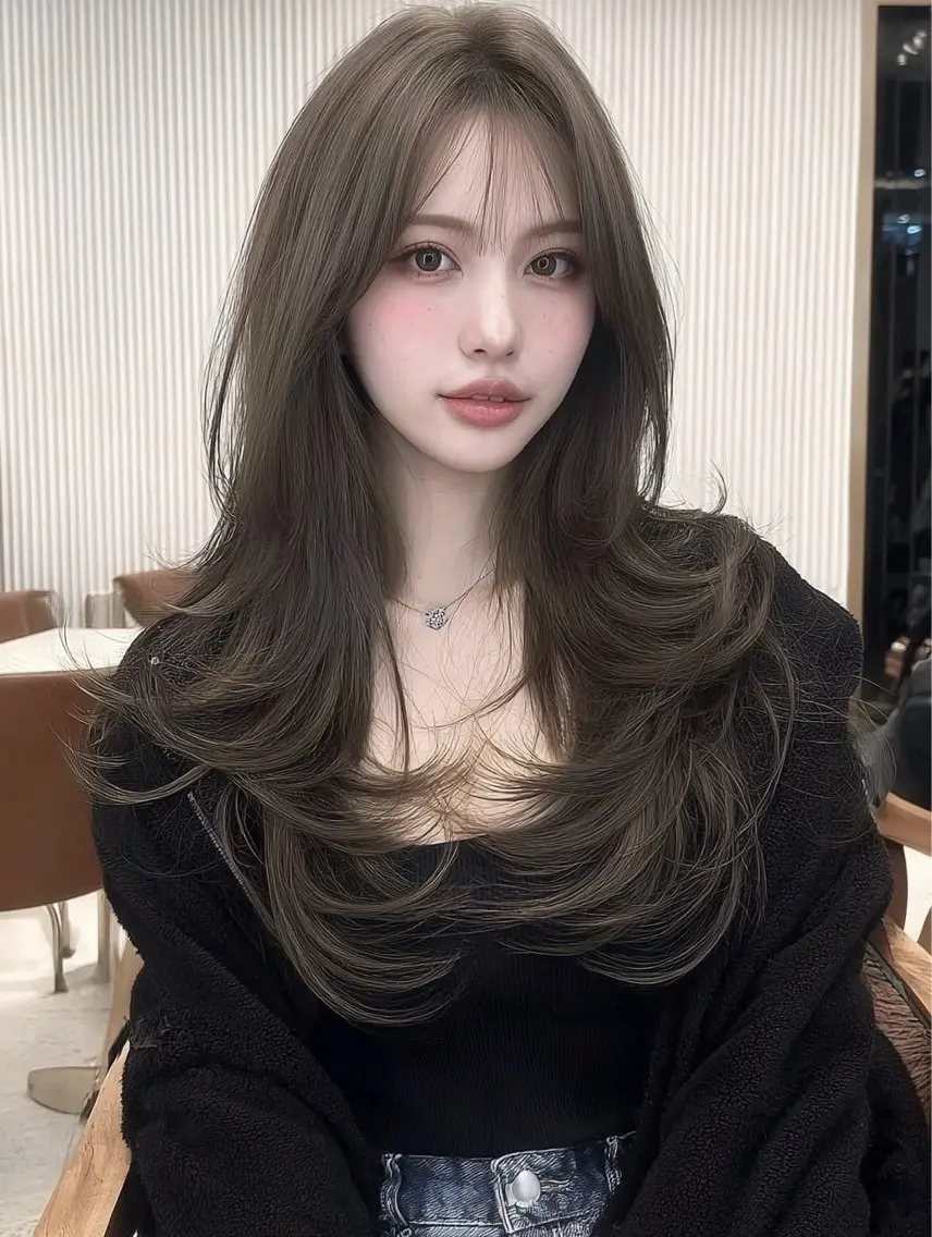 【艶髪になりたい方へ】韓国風♡ ケアカラー🫧の写真