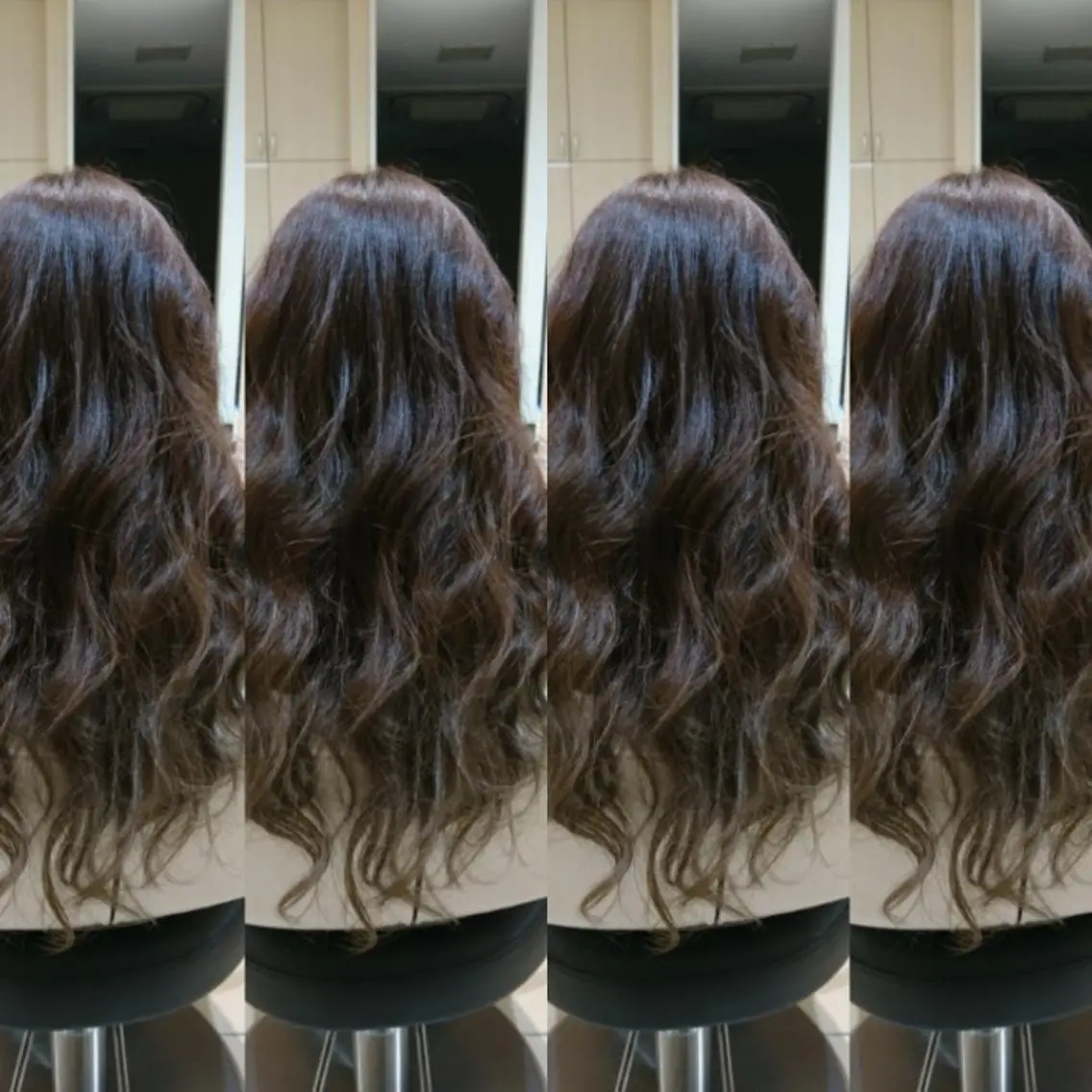 ロング カラー 透明感カラー ハイライトカラー ハイライト 社内カット講師・店長 菅原賢一のヘアスタイル