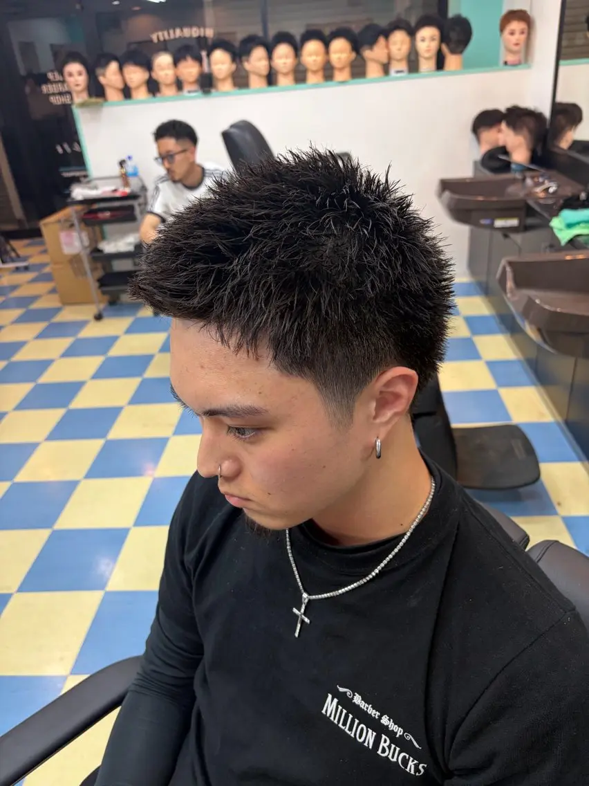 ショート ショートヘア メンズカットの天才 脩弥のヘアスタイル