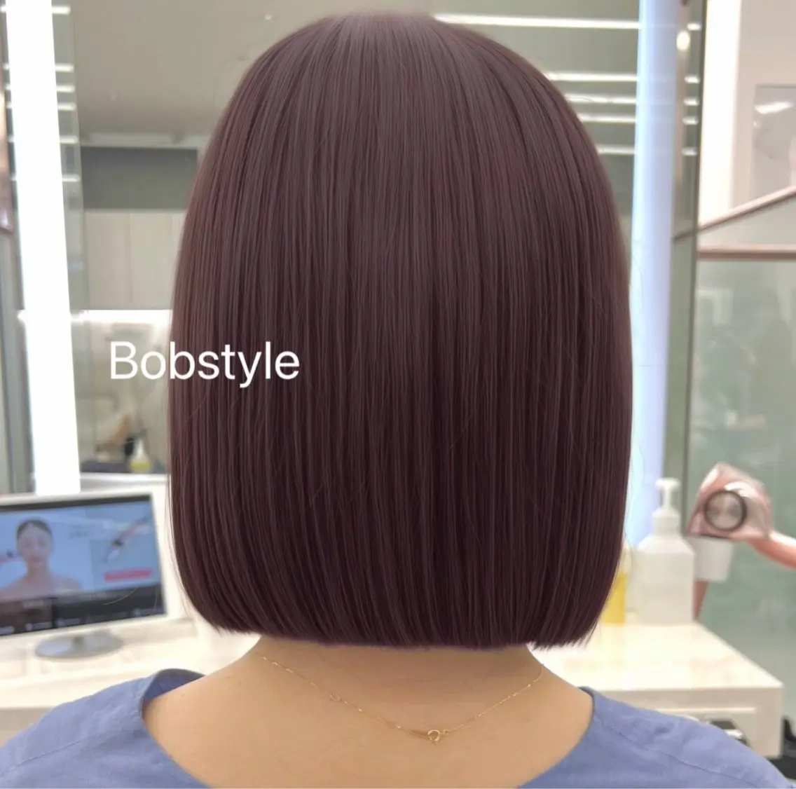 ショート カラー ボブ トリートメント COAGINZA /メンズ/ERINAのヘアスタイル