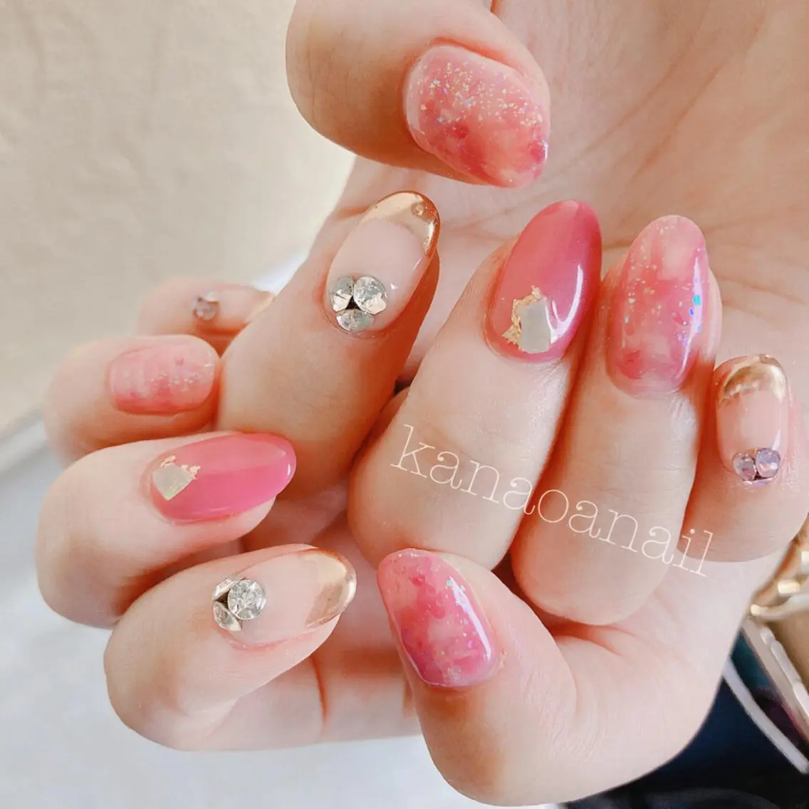 ネイル 地爪育成💅 kanaoanailのネイルデザイン