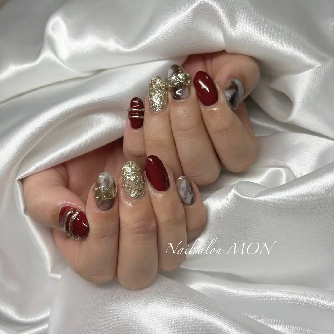 ネイル ハンドネイル Nailsalon MONのネイルデザイン