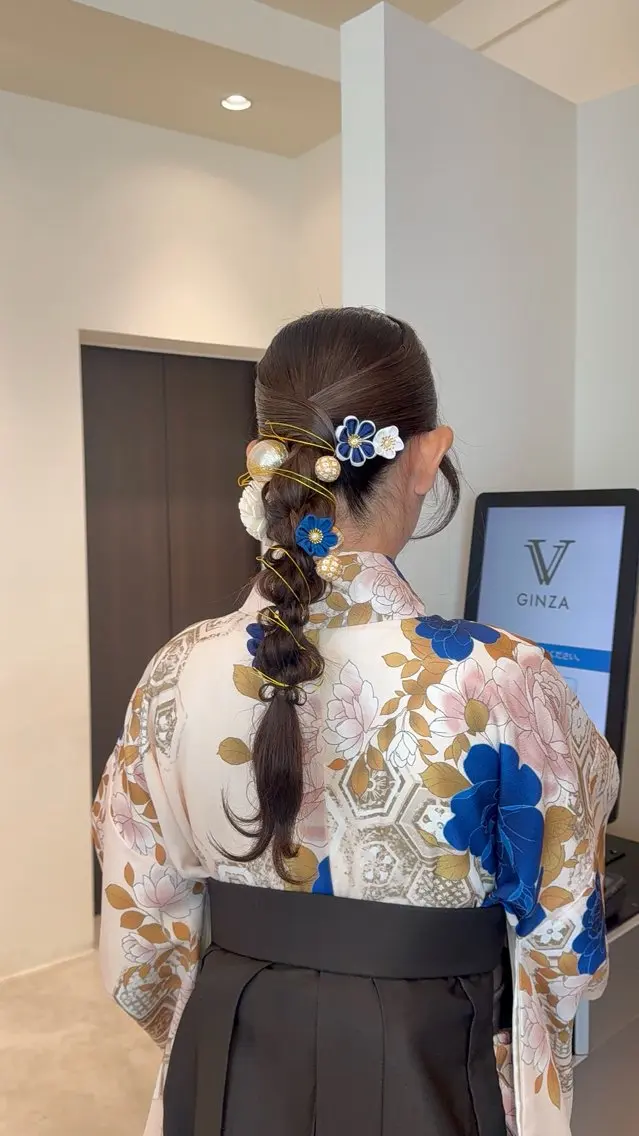 ヘアアレンジ ヘアセット fitするカット♡/ 多幸感/ふうか◠‿◠のヘアスタイル