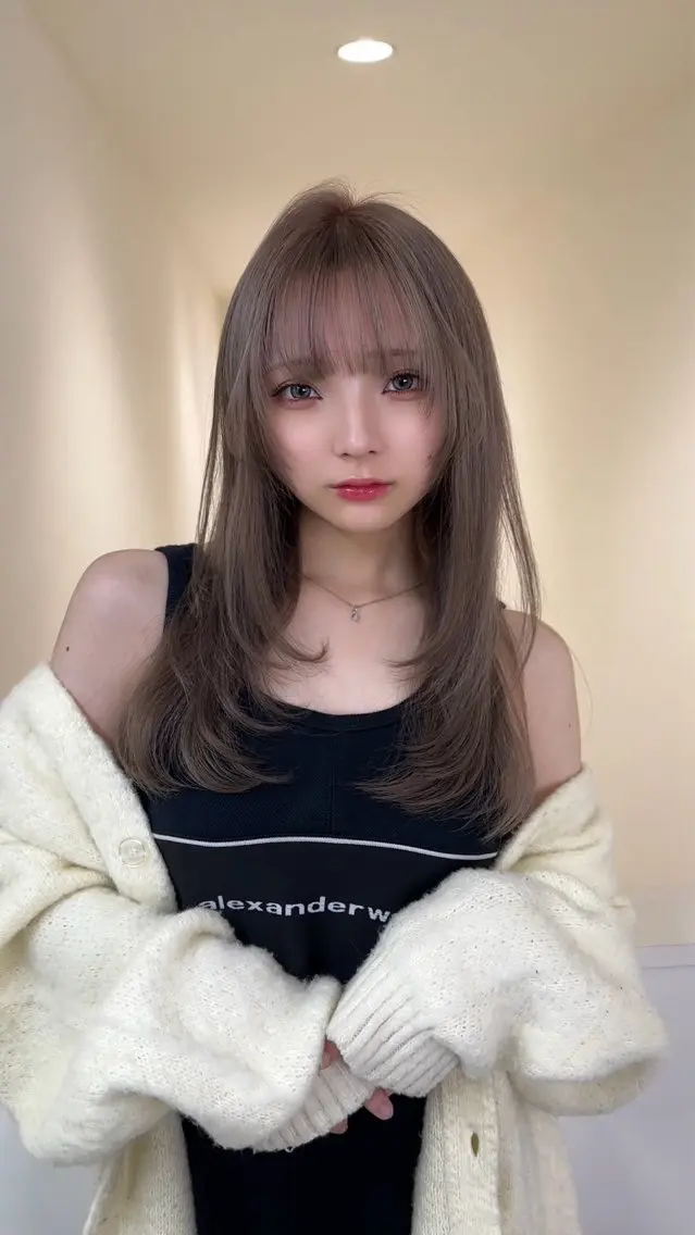 ロング りん 渋谷のヘアスタイル