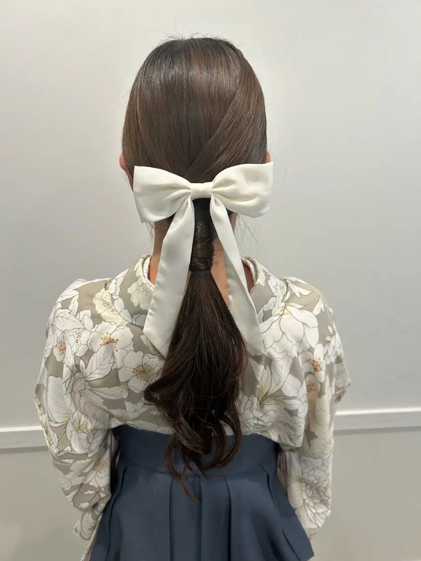 ヘアアレンジ 🌈透け感カラー RINA🌈のヘアスタイル