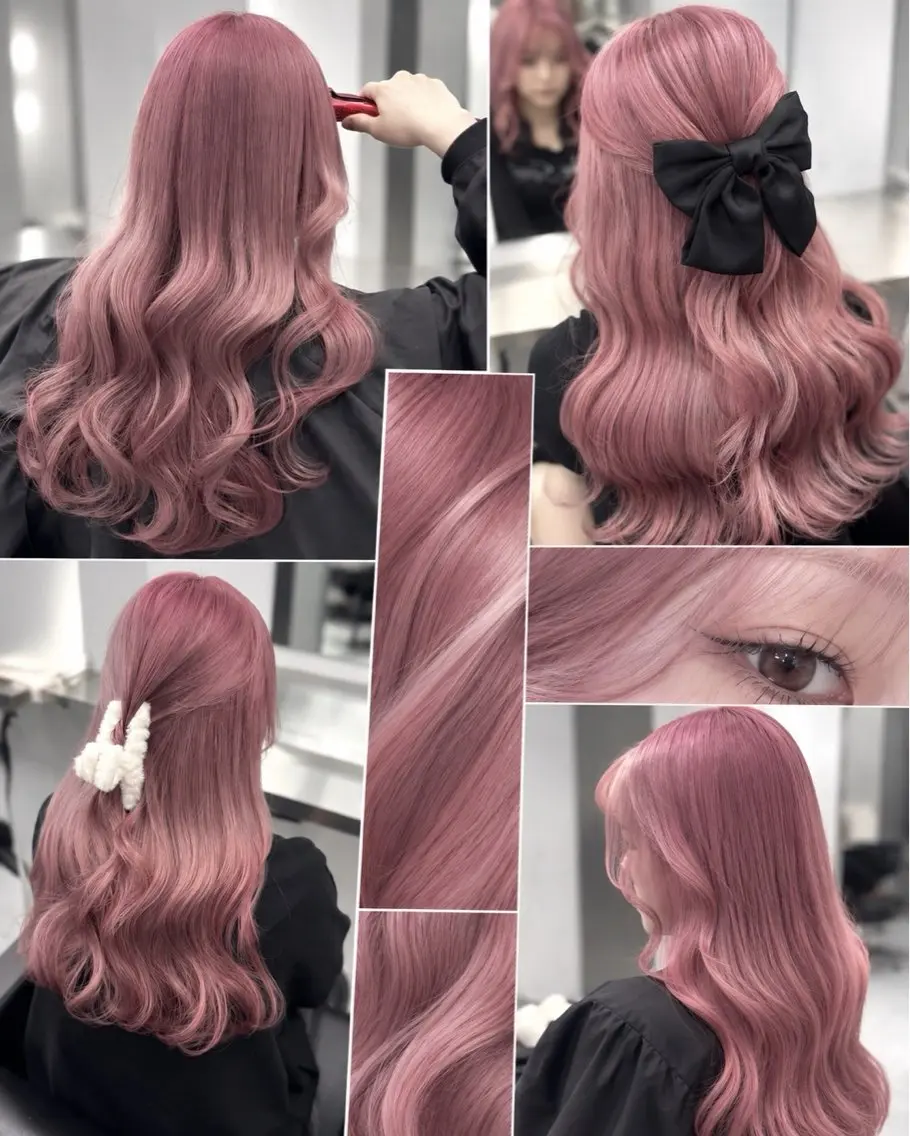 カラー ピンク🎀/ベージ ュ🧸🥞/ユウキのヘアスタイル