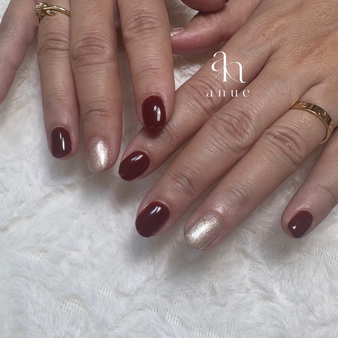 ネイル シンプルネイル ハンドネイル nail salon anueのネイルデザイン