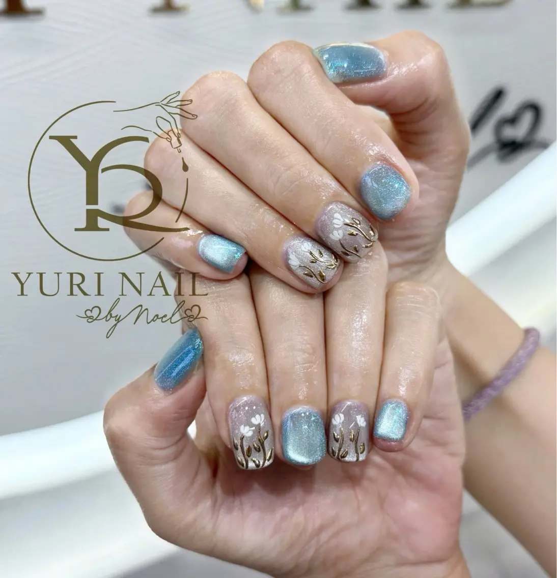 ネイル フレンチネイル ニュアンスネイル ワンカラーネイル ワンホンネイル ハンドネイル フットネイル ハンドケア YURI Nail NARITAのネイルデザイン