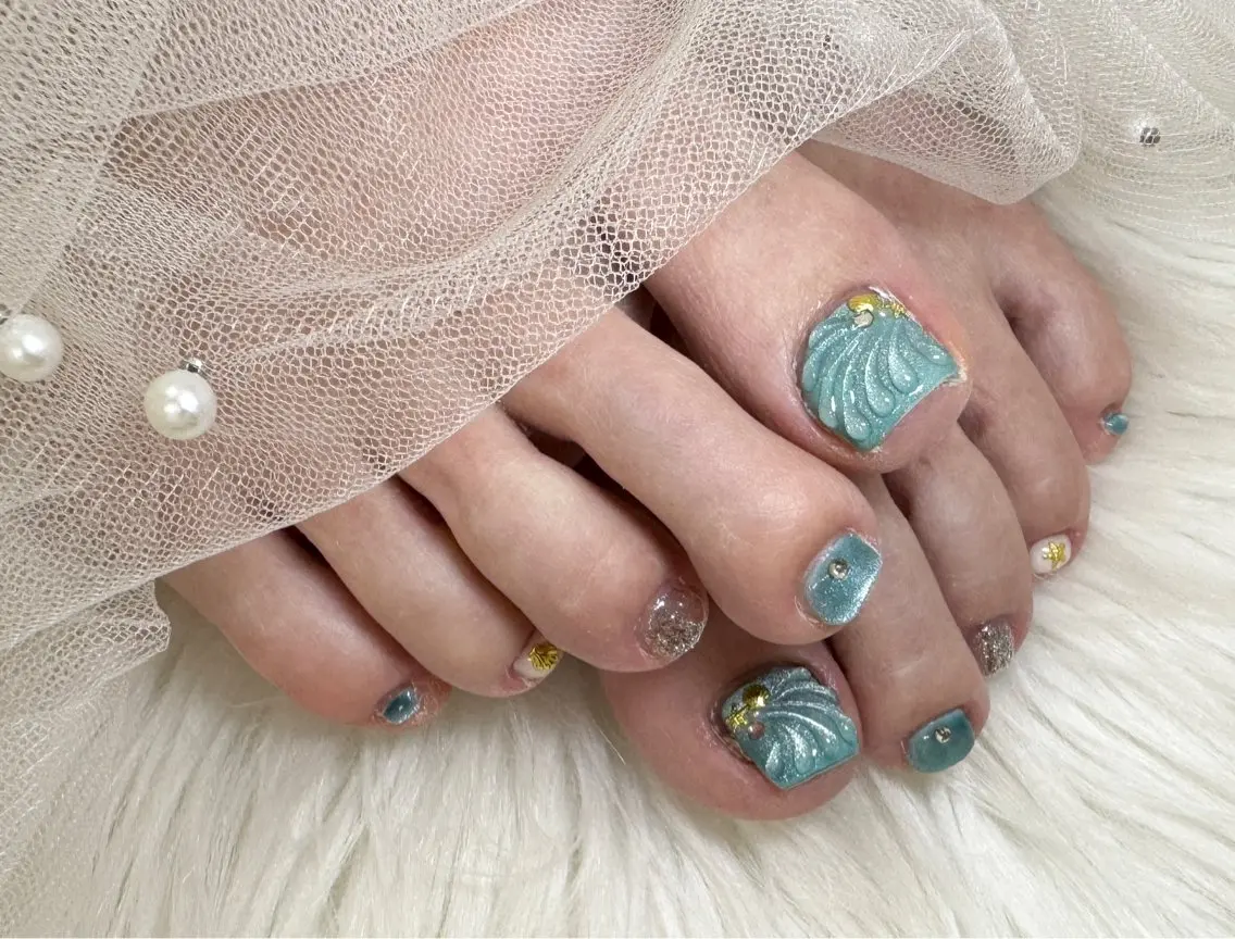 ネイル フットネイル Tam Tam Nailのネイルデザイン