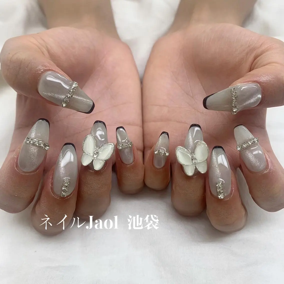 セミロング ネイルJaol 池袋のネイルデザイン