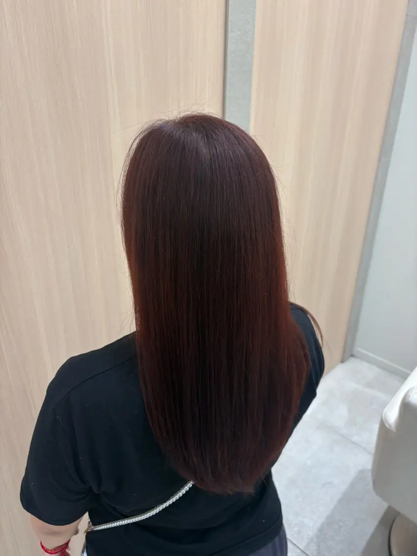 カラー 藤嶋 友菜のヘアスタイル