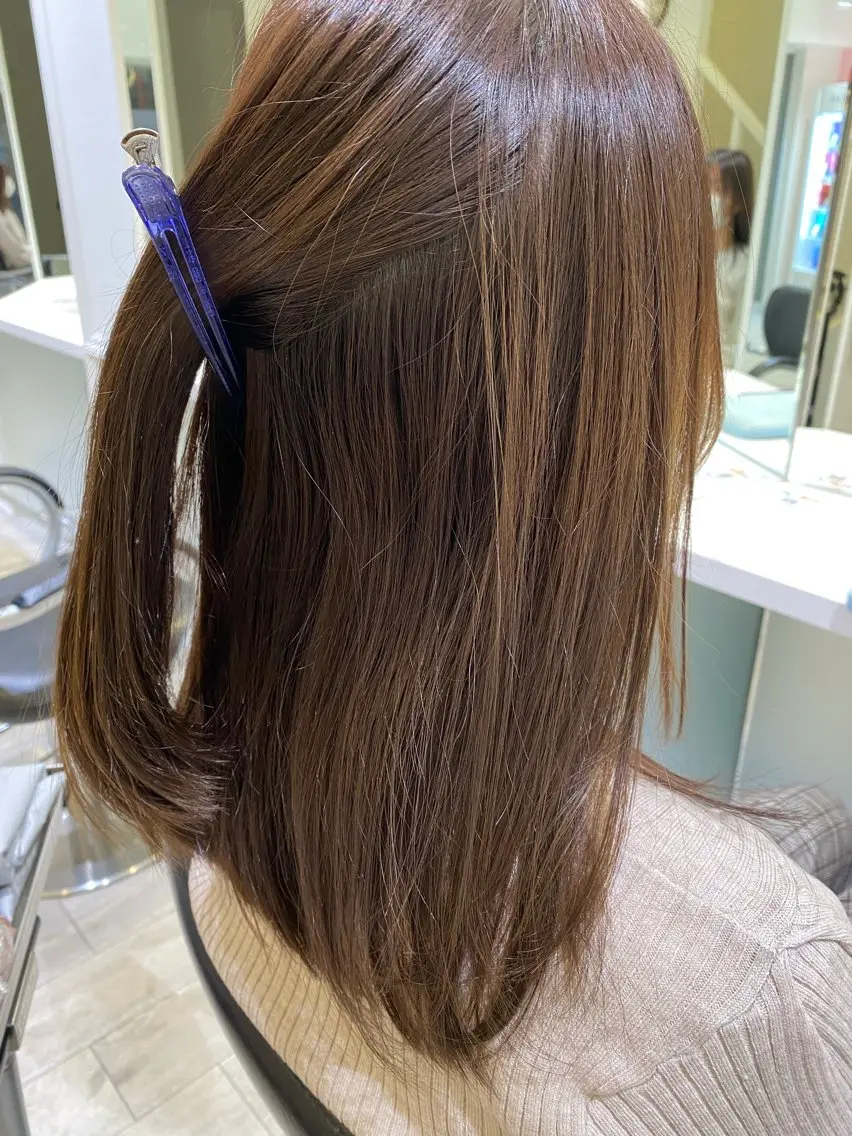 ロング カット 縮毛矯正 🌈髪質改善/縮毛矯 正特化🌈鈴木一寿のヘアスタイル
