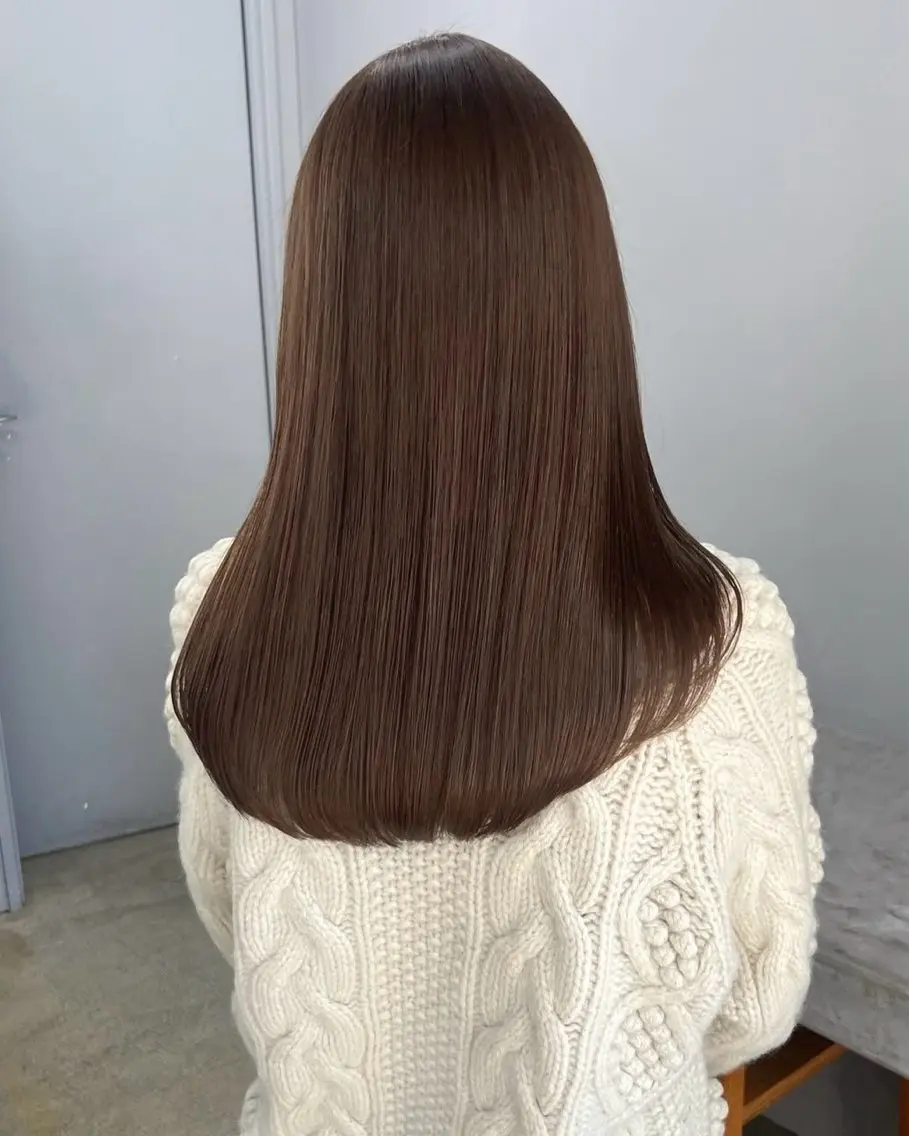 セミロング ‎🤍NOA福島 KURUMI‎🤍のヘアスタイル