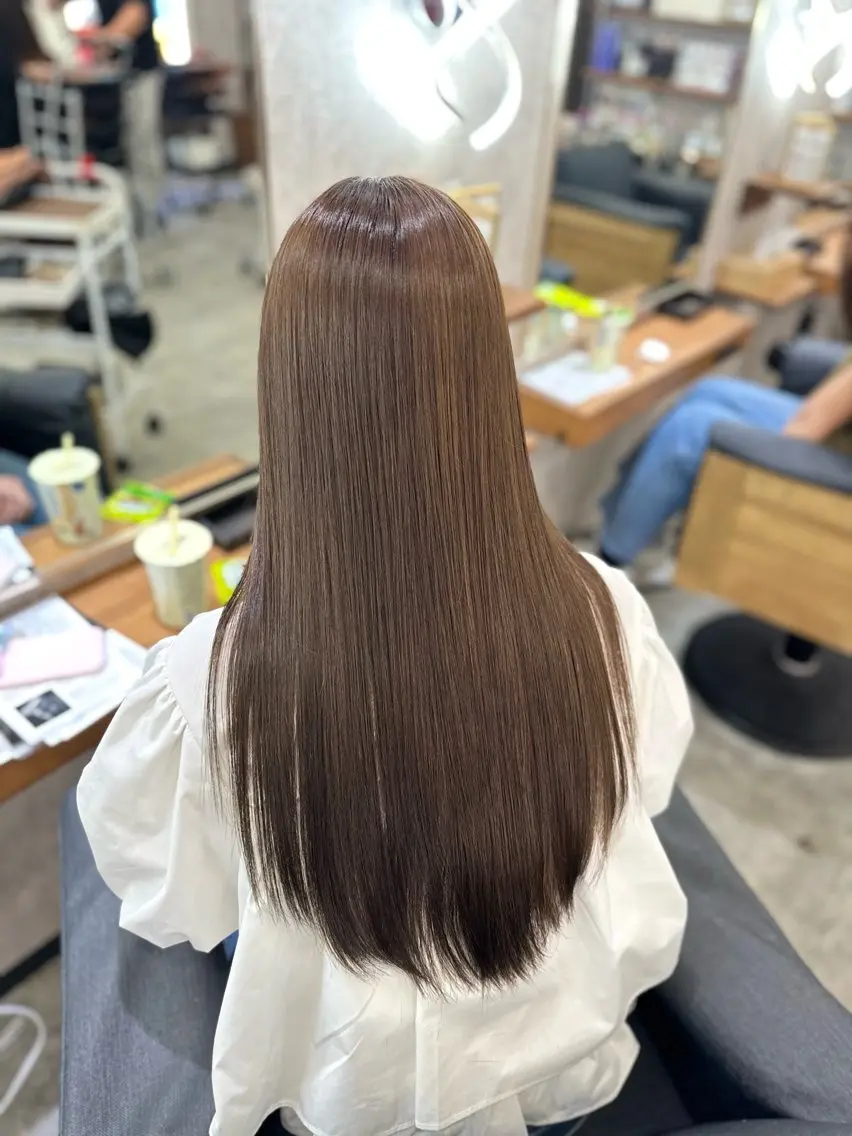 ロング カット MOURI CHISATOのヘアスタイル