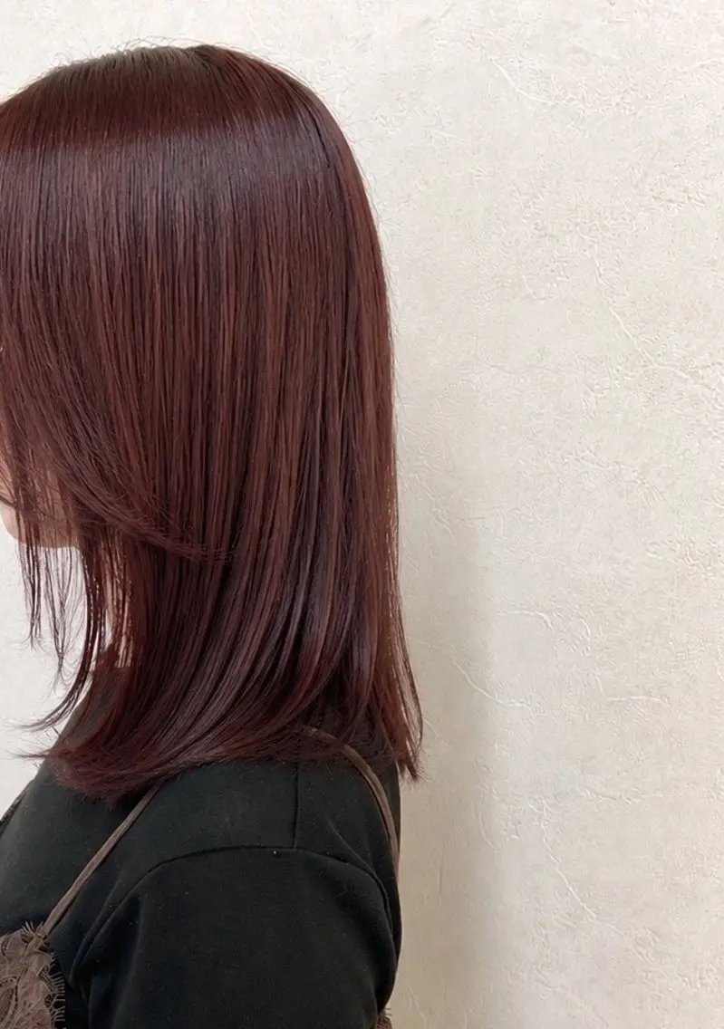 ミディアム カラー Saori / ボブ /顔周り/カラー🎀のヘアスタイル