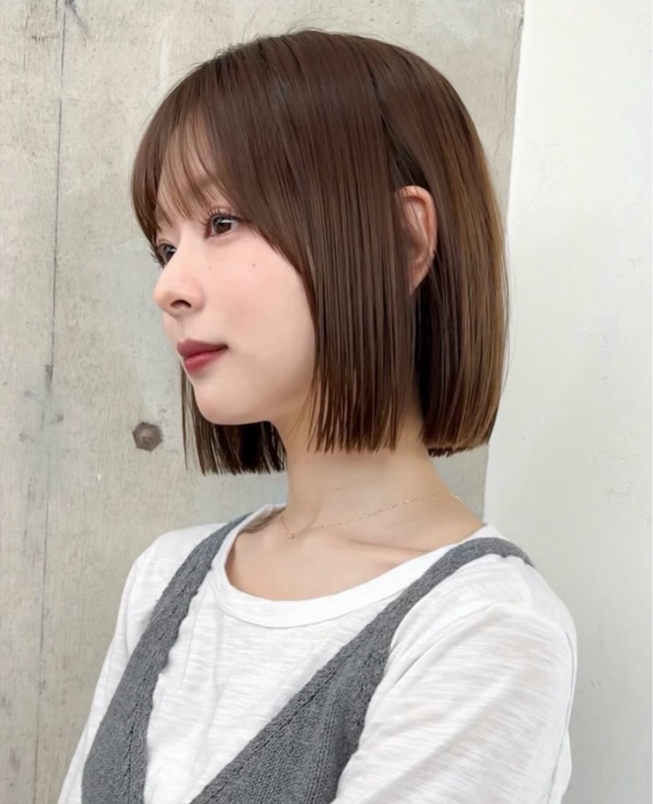 ショート ボブ ショートヘア 池袋|酸性ストレート •縮毛矯正 KOKIのヘアスタイル