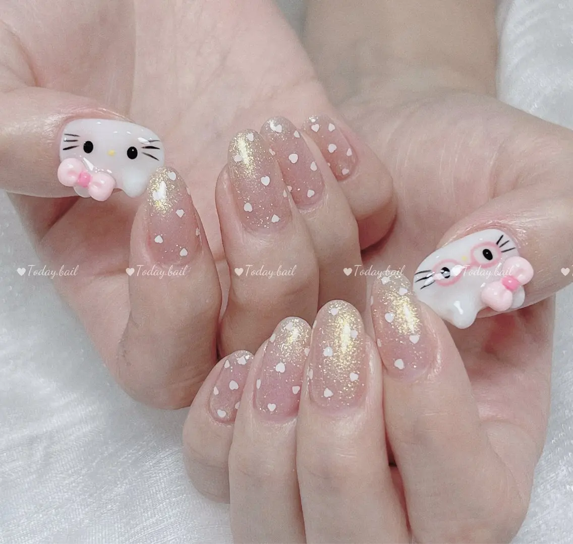 ネイル ハンドネイル 🎀Today nail💅のネイルデザイン