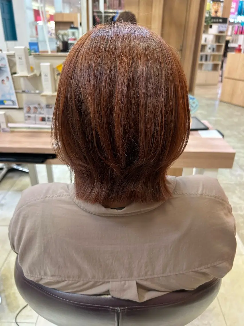 ミディアム カラー 坂爪 智哉のヘアスタイル