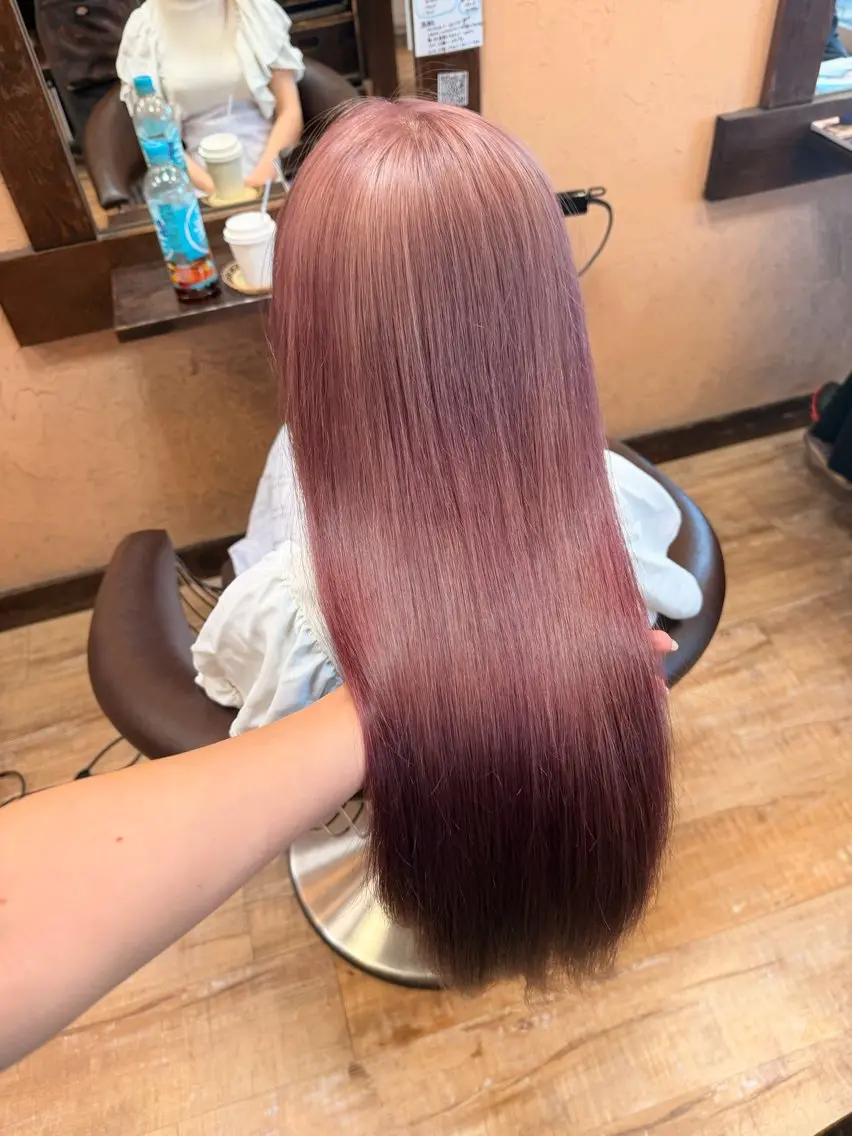 ロング ヘアカラー トリートメント Moremuu/ MAIKA🎀のヘアスタイル