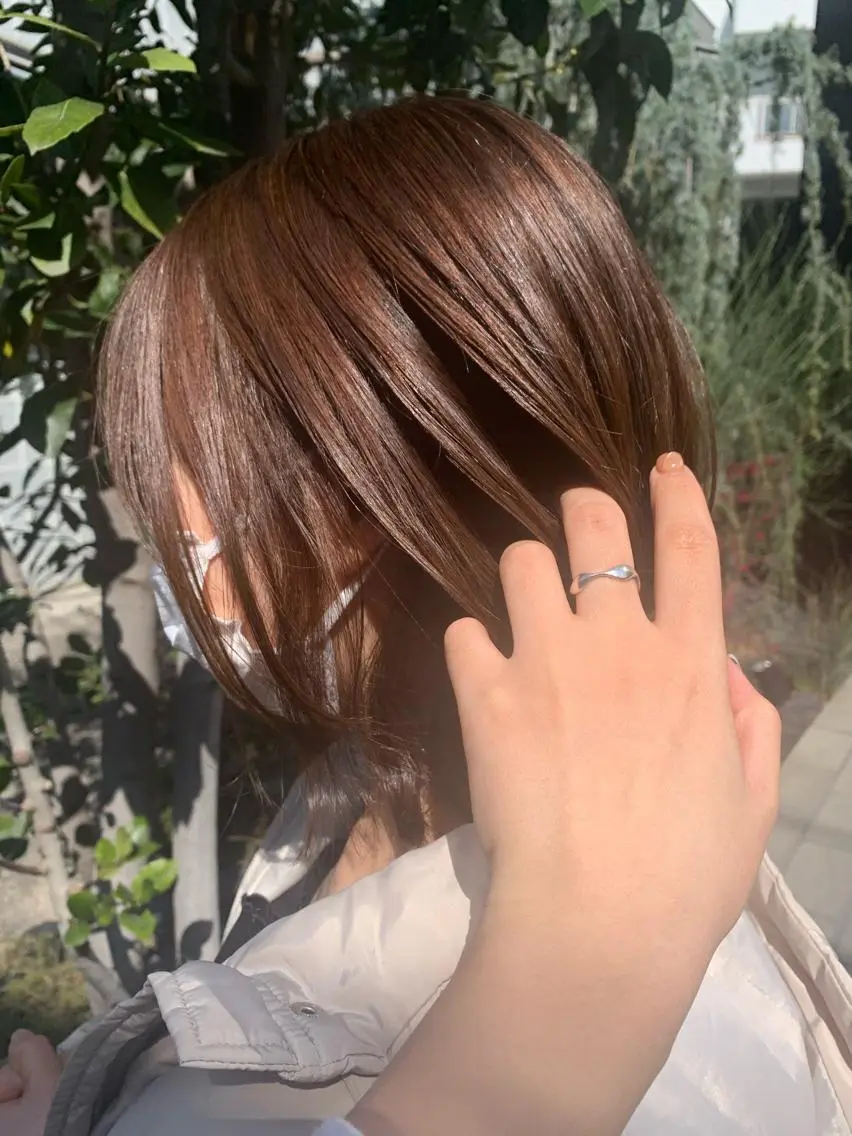 カット+カラー【NOブリーチでも透明感】🌻🌈の写真