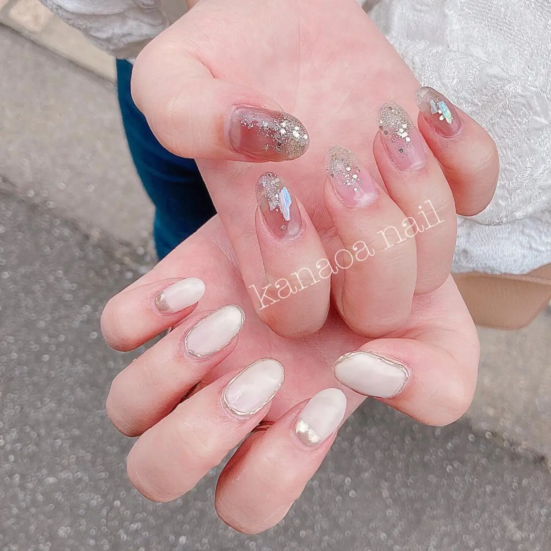 ネイル 地爪育成💅 kanaoanailのネイルデザイン