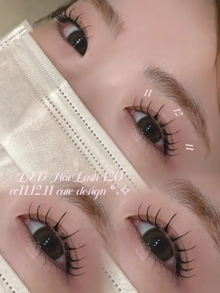 マツエク・マツパ 下まつげエクステ 一重×まつ毛パーマ マツエク 【LUME】 ayaka🎀のマツエク・マツパデザイン