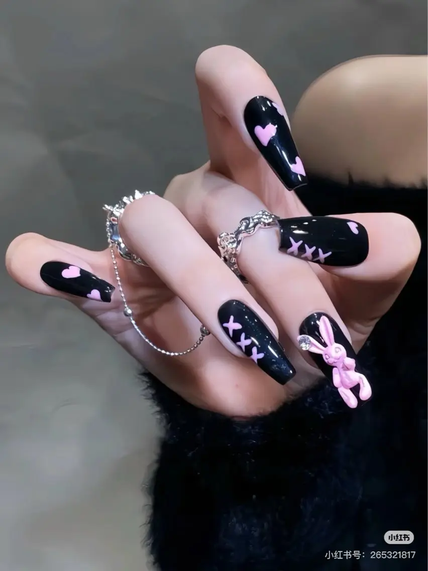 ネイル 成人式 ジェルネイル ネイルチップ ハンドネイル MoMoA Nail ネイル長さ出し専門店のネイルデザイン