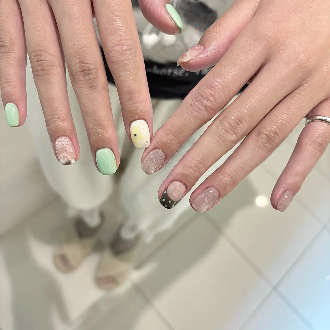 ネイル ハンドネイル MANA みみのネイルデザイン