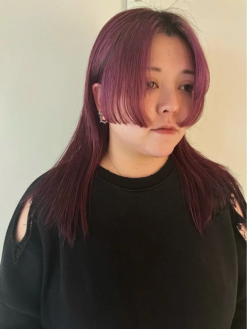 ロング カラー ブリーチ 🪐ナチュラルモード ヘア🪐honokaのヘアスタイル