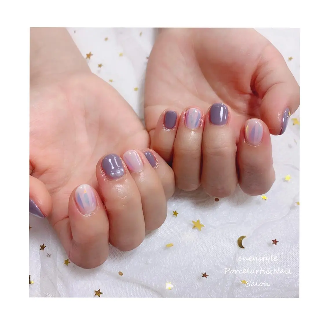 ショート ネイル 🐾enen style 🐾のネイルデザイン