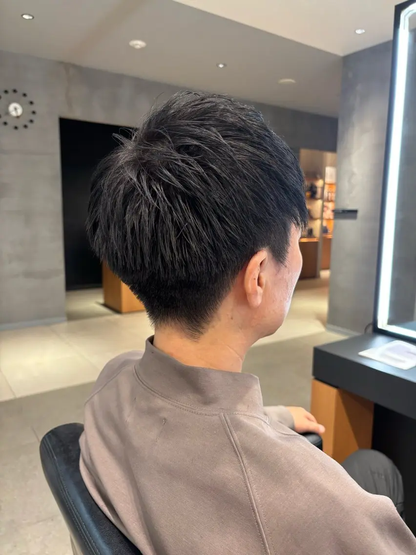 メンズ カット KAREN(ému) 伏見/カットモデルのヘアスタイル