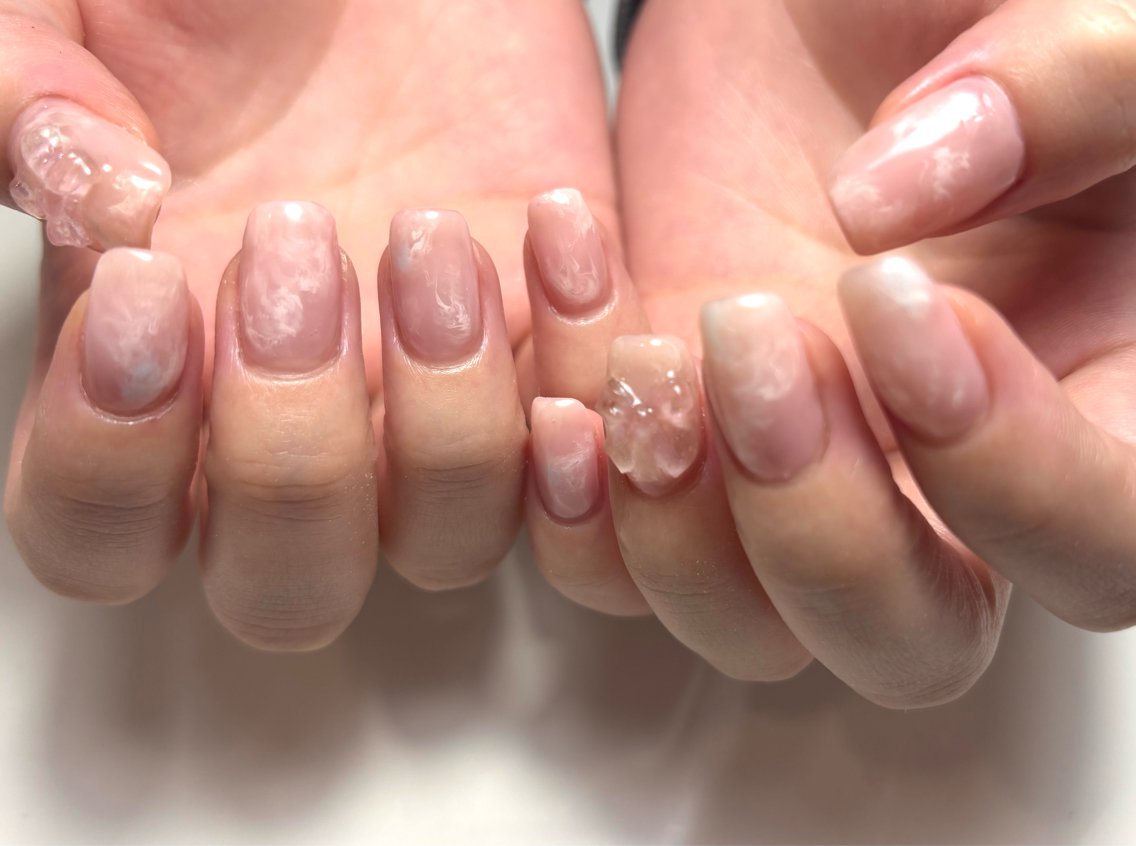 ネイル ニュアンスネイル Lino中目黒 🎀 パラジェルのネイルデザイン