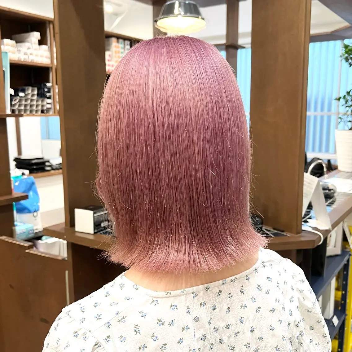 ミディアム カラー ブリーチ ヘアカラー Ami ケアブリーチ/表参道のヘアスタイル