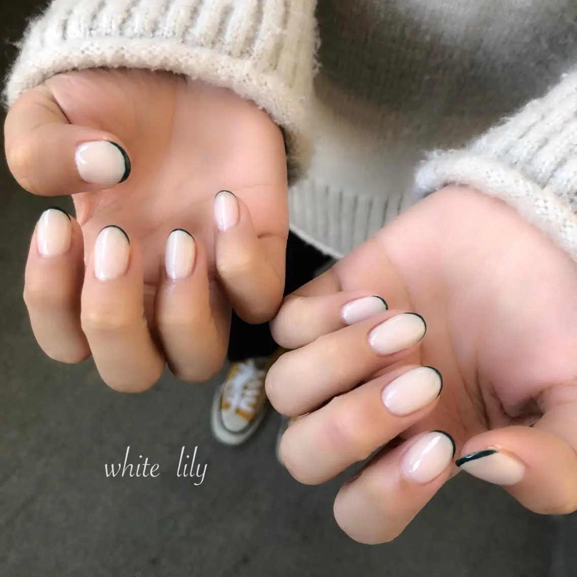 ネイル フレンチネイル suuu beautyのネイルデザイン