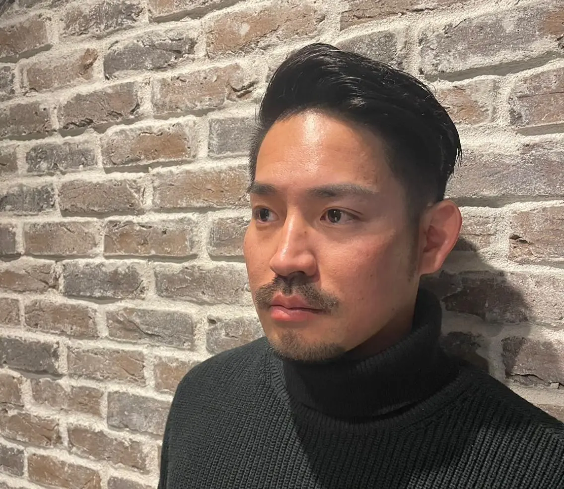 ショート メンズ ビジネス カット 本町No1カット集団 AFROのヘアスタイル