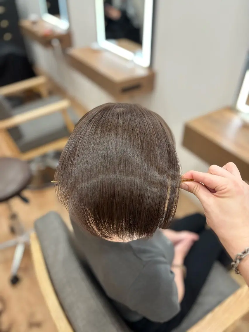 ショート カット ヘアカラー トリートメント little 小濱彰太のヘアスタイル