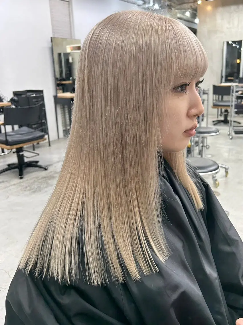 セミロング カラー マナ /透明感カラー🩰のヘアスタイル