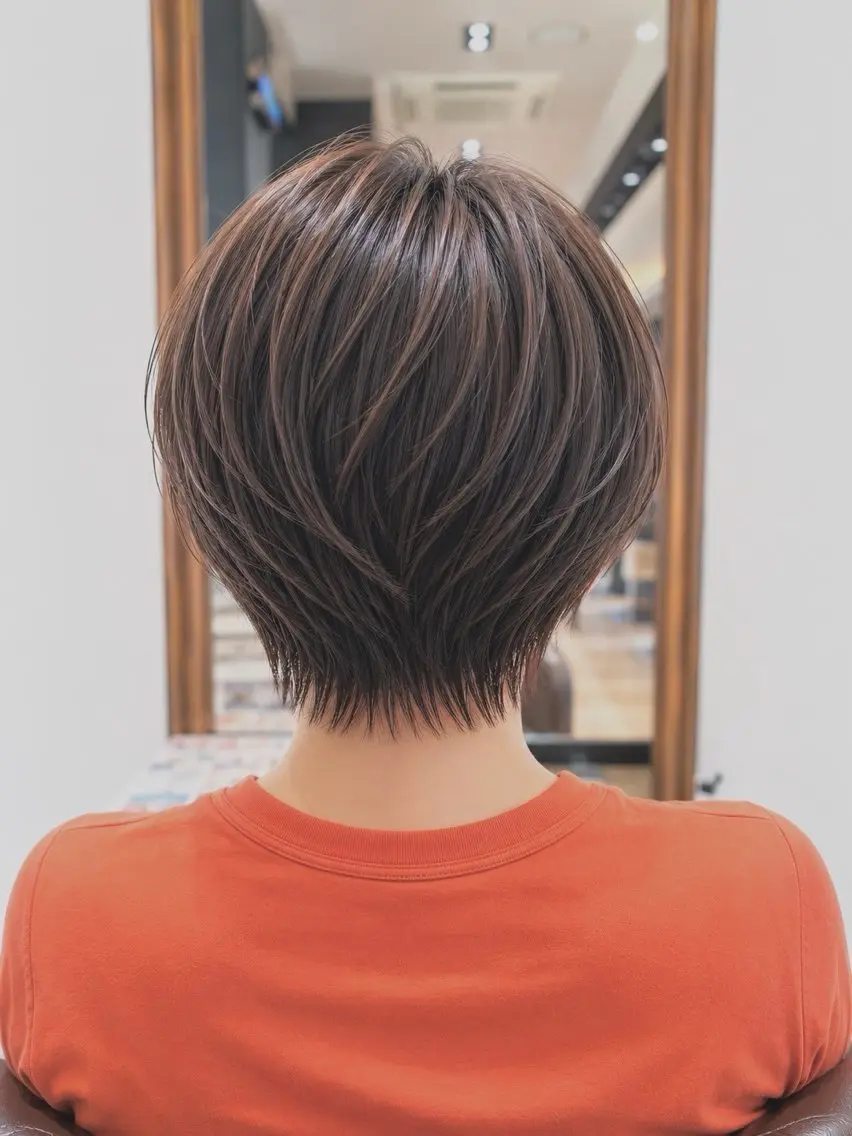 ショート 松村 菜美のヘアスタイル