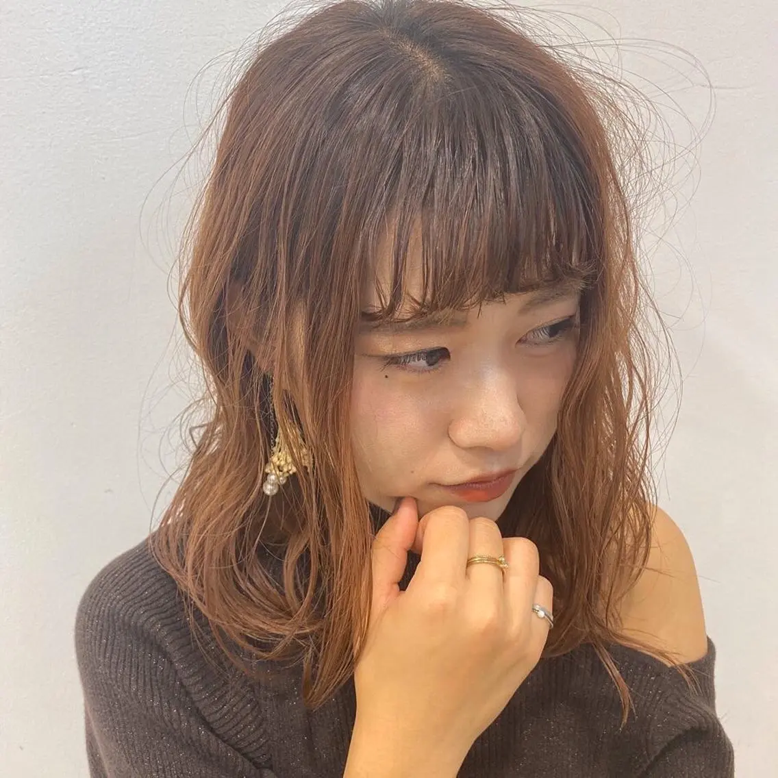 ロング カラー ヘアアレンジ ヘアカラー トリートメント 🪽似合わせカラー RENA.🪽🩶のヘアスタイル
