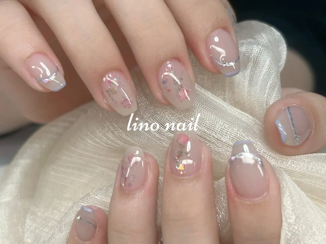 ネイル 持ち込み ハンドネイル Lino Nailのネイルデザイン