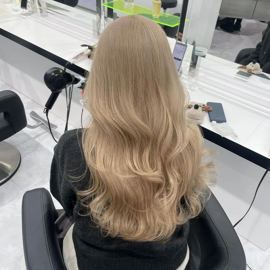 ロング ヘアカラー トリートメント ‎🤍札幌ハイトーン 🤍シンゴのヘアスタイル