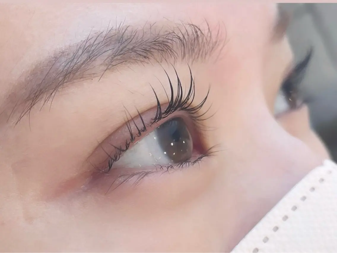 マツエク・マツパ パリジェンヌラッシュリフト joie梅田 Marimoのマツエク・マツパデザイン