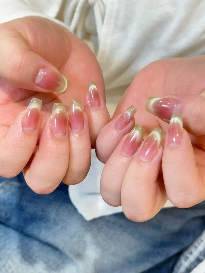 ネイル ハンドネイル ハンドケア 🦋Yumi Nail🦋Momoのネイルデザイン
