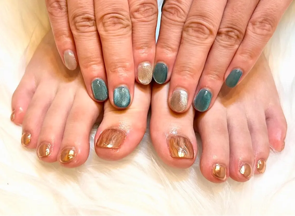ネイル 持ち込み 頑張る女性の味方✴︎ M.i nail ♡のネイルデザイン