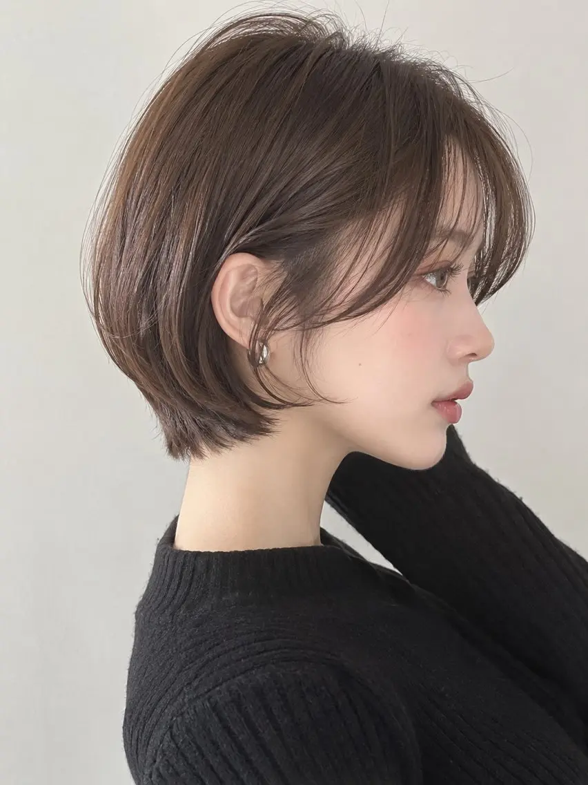ショート さくら/表参道/ボブ /ミディアムのヘアスタイル